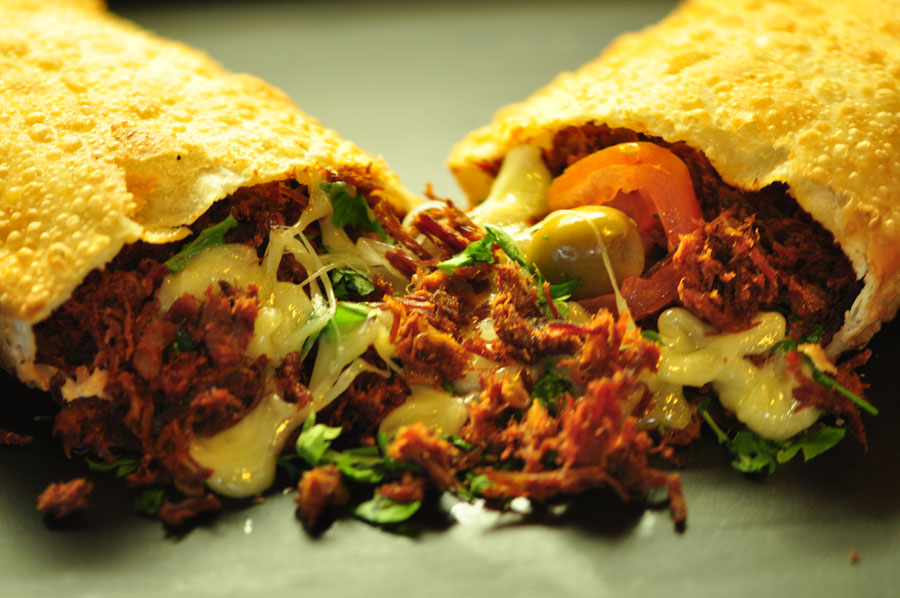 Carne seca com catupiry